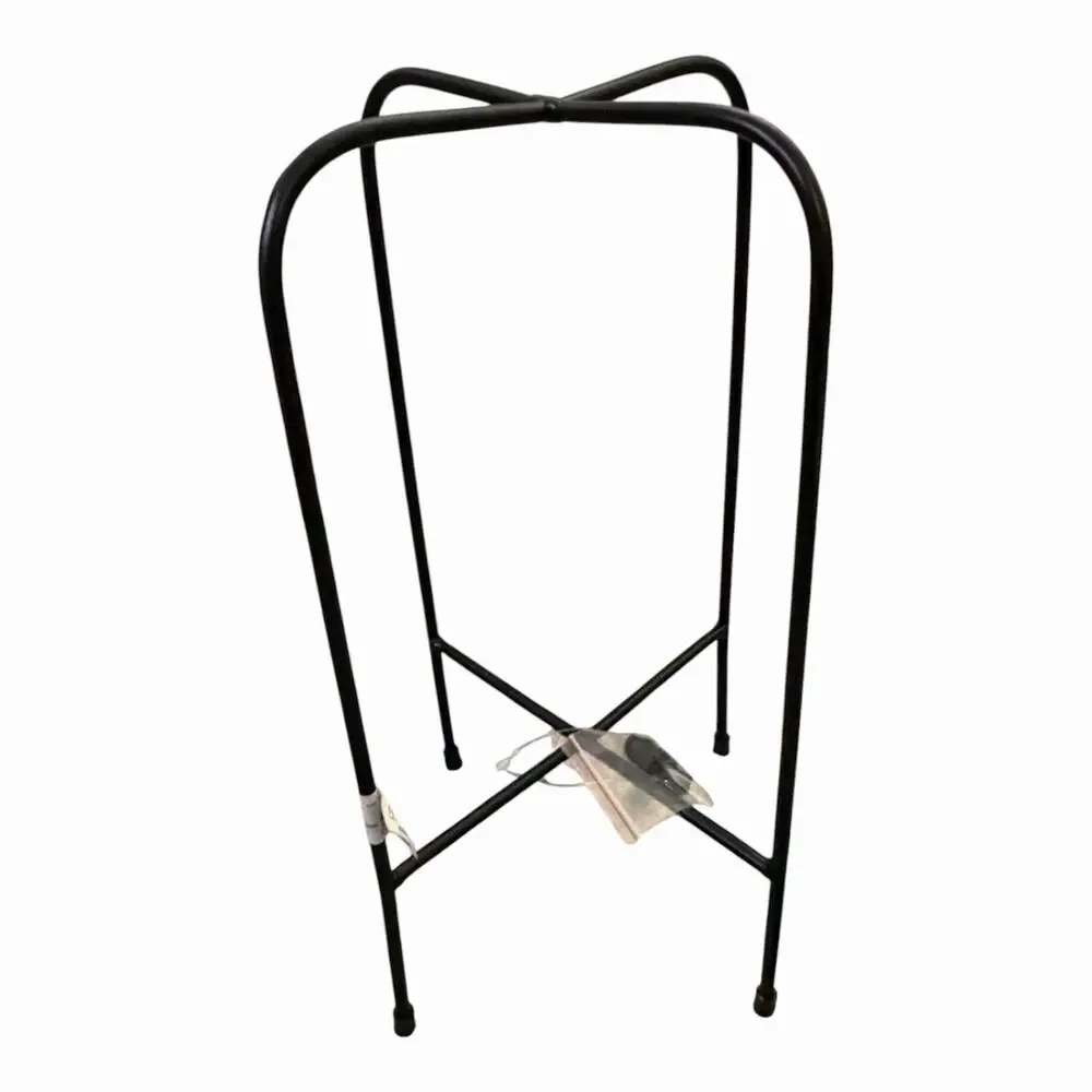 IKEA VINDLÄKT Plant Pot w Stand Black 16.5